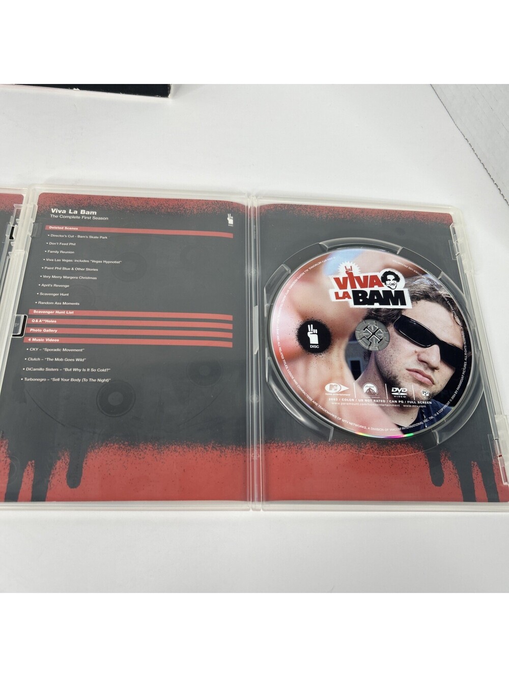 Viva La Bam The Complete First Season 2-Disc DVD Set 2003 Ban Magera MTV Tested - Picture 12 of 15
